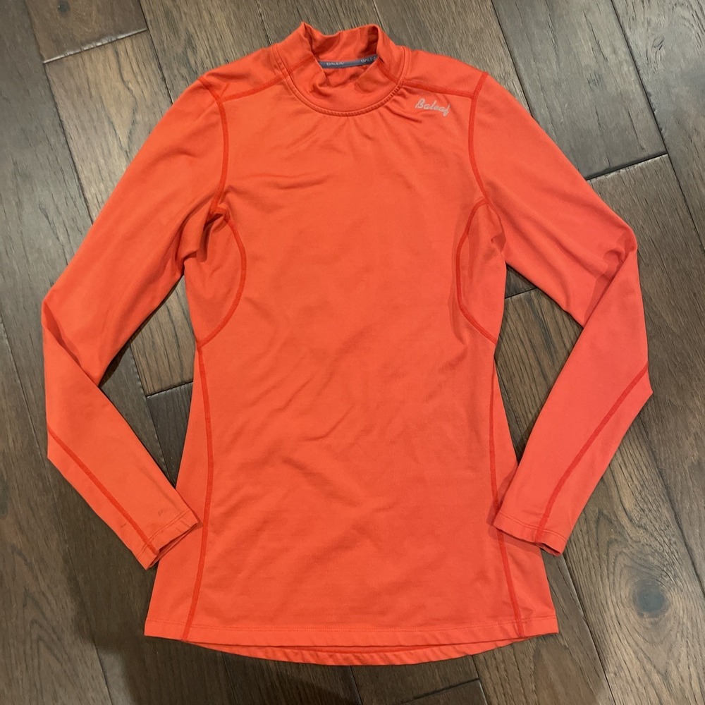 Baleaf Womens Thermal Active Long Sleeve Shirt Size‎ XS Mock Neck
